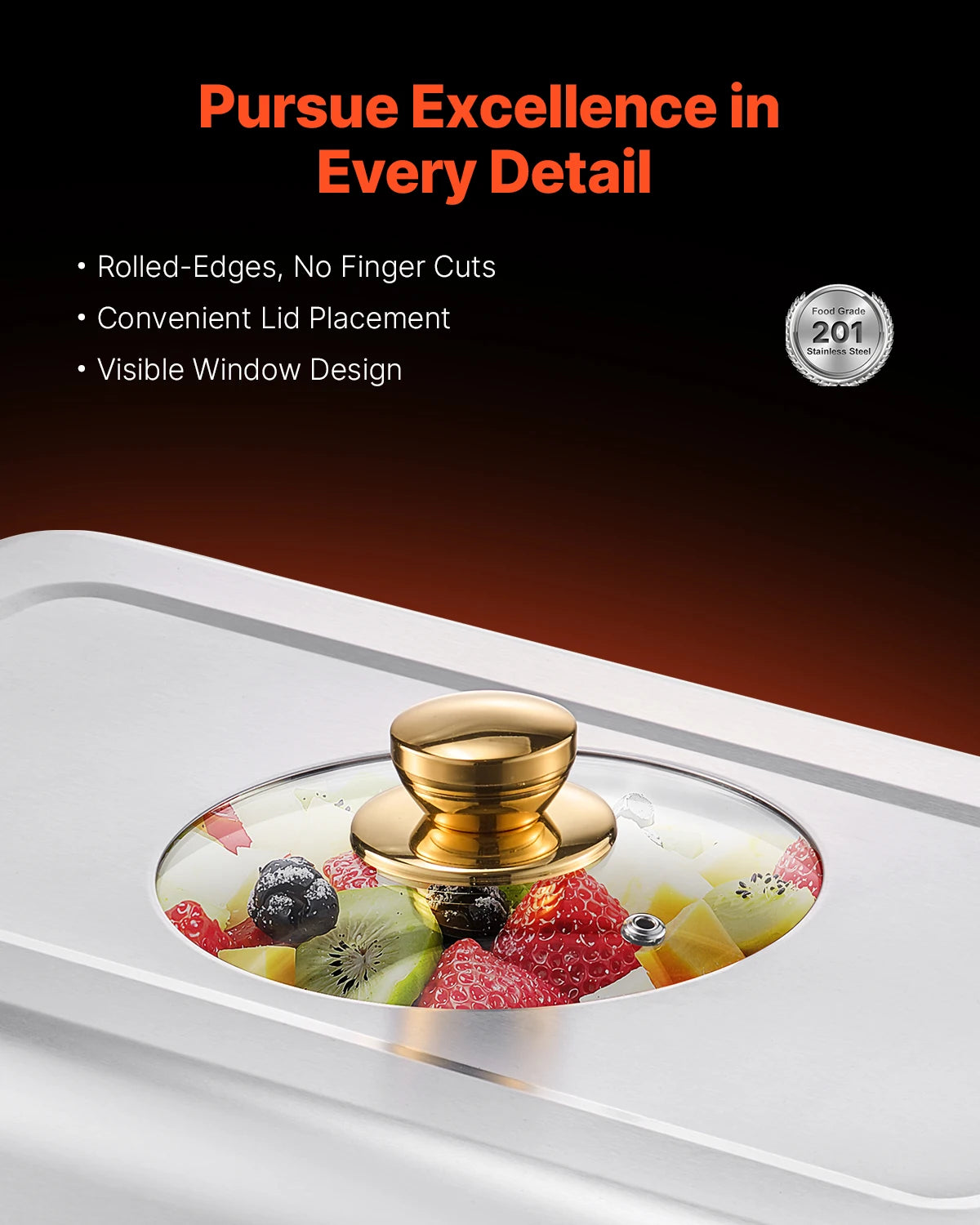 2/4 Pack Chafing Dish Buffet