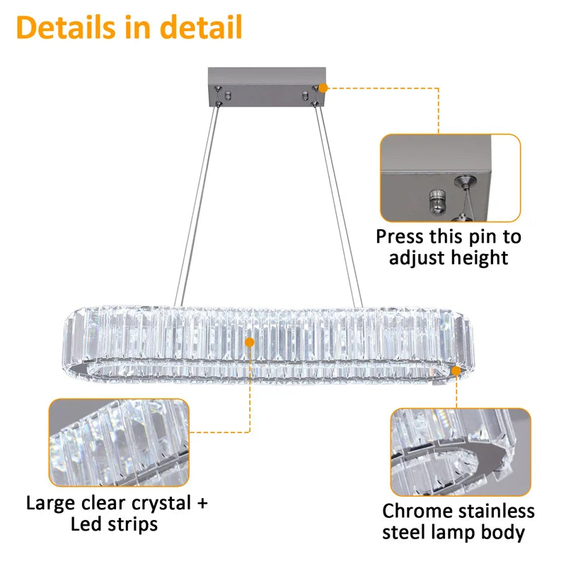Modern Crystal Chandelier