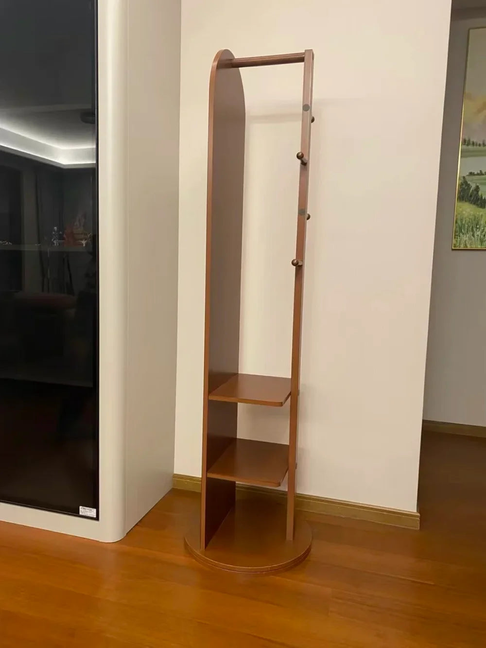 Solid Wood Floor Mirror