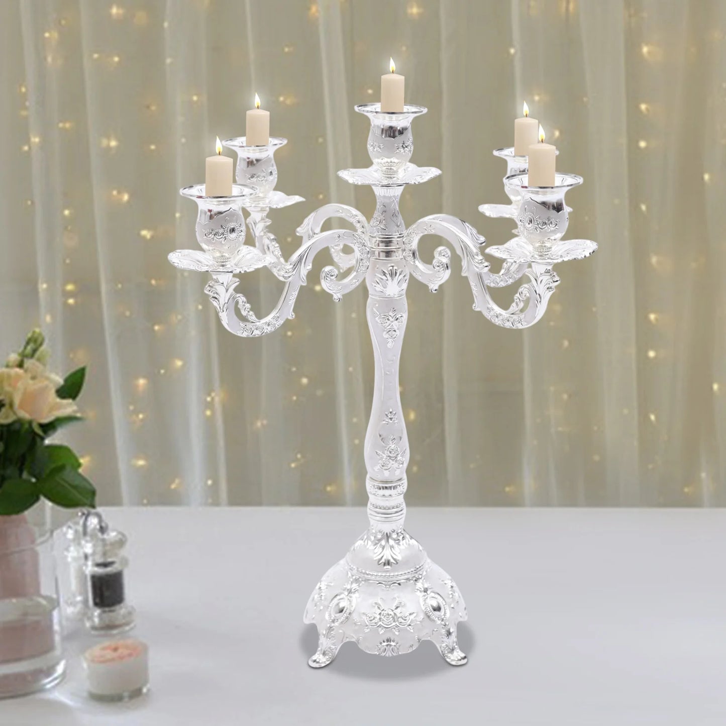 5-Arm Candelabra for Home