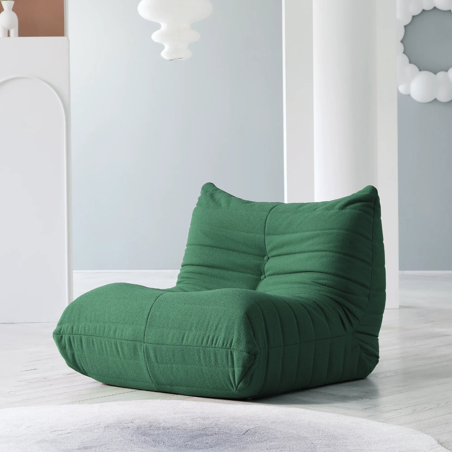 Teddy Fabric Bean Bag Sofas