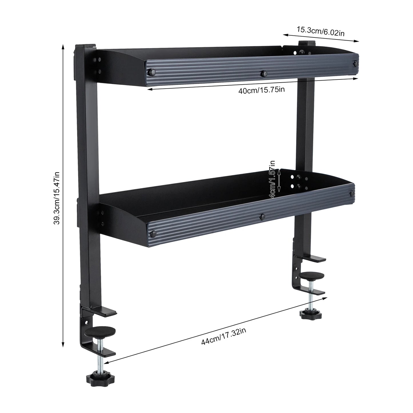 Clamp-on Desk Shelf