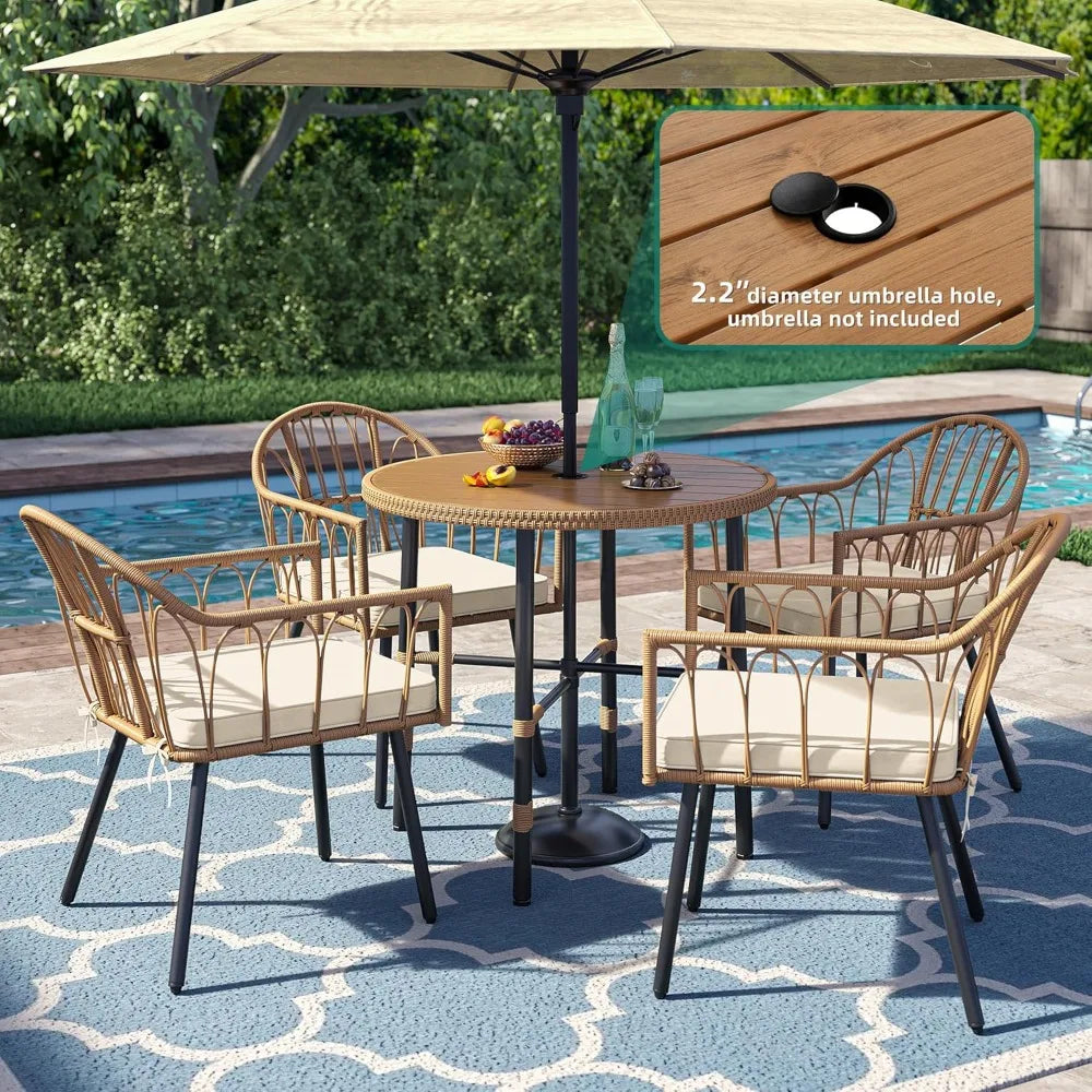 5 pieces outdoor patio