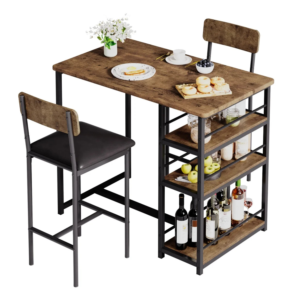 2-Person Dining Table Set