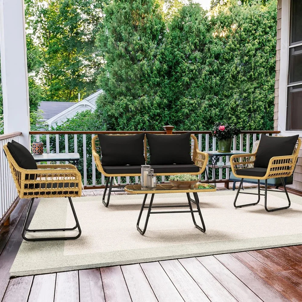 4-Piece Patio Furniture