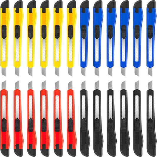 24 Box Cutter 9mm Wide Blade