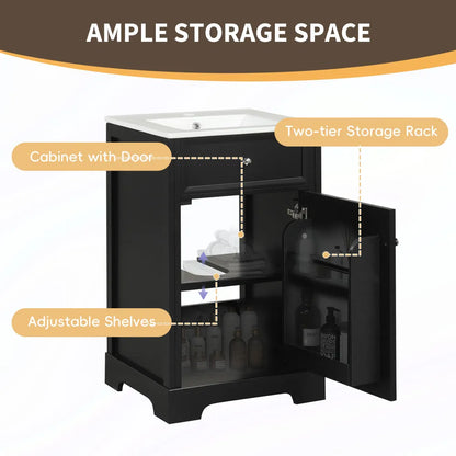 20" Bathroom Vanity with Sink