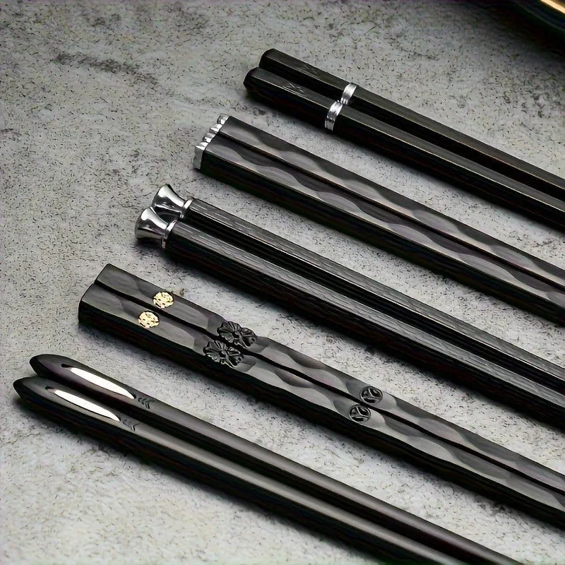Black Alloy Chopsticks