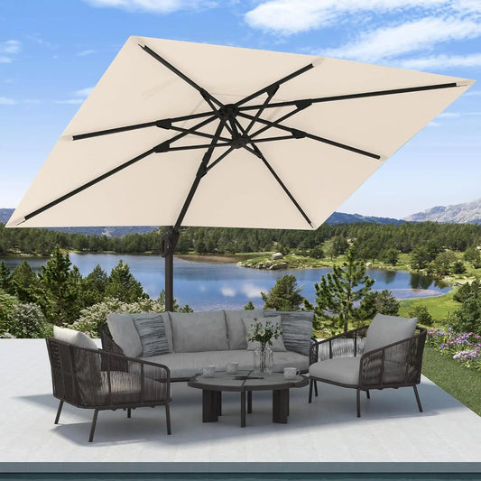 9' X 12' Cantilever Patio Umbrella