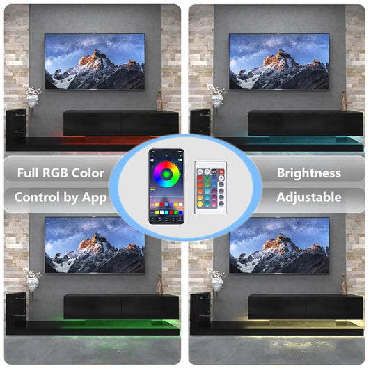 LED TV Stand for 55 65 75 Inch TV