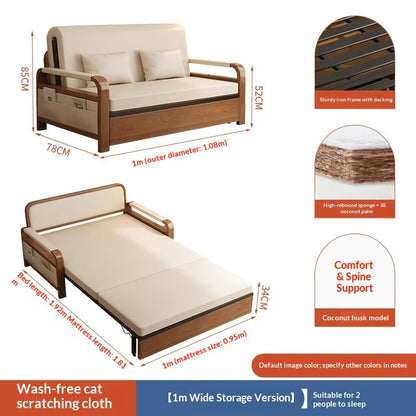 Light Luxury Foldable Sofa Bed