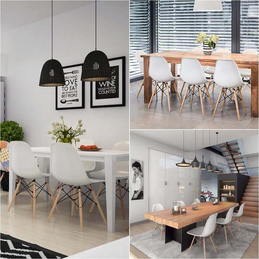 Modern Shell Dining Chair Set of 4