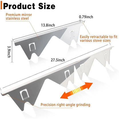 Stainless Steel Stove Gap Cover