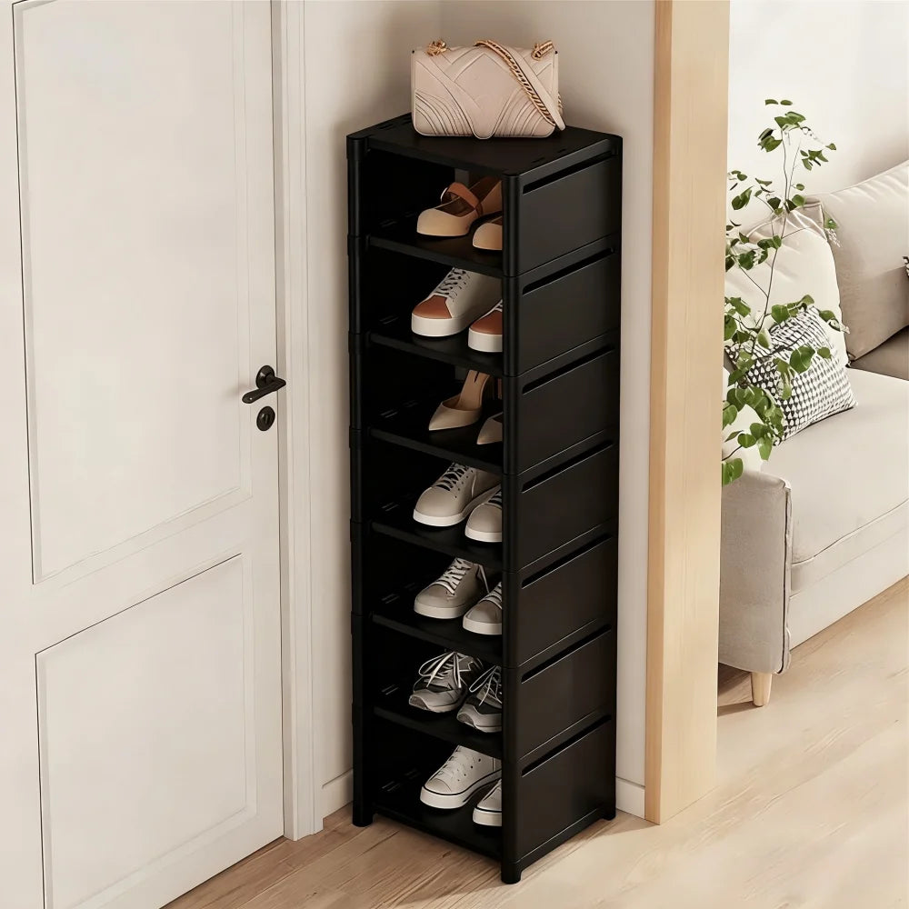 1 Piece Dustproof Single-Row Multi-Layer Shoe Organizer