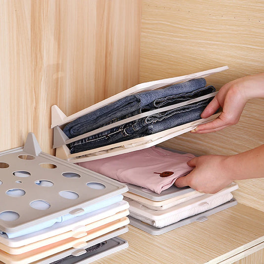 Clothes Storage Stacking Board