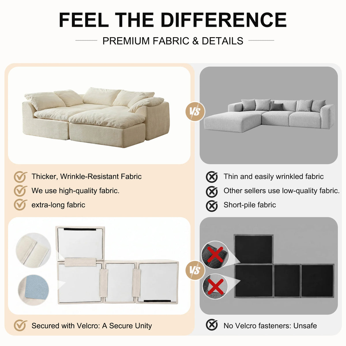 Modern Modular Sectional Sofa
