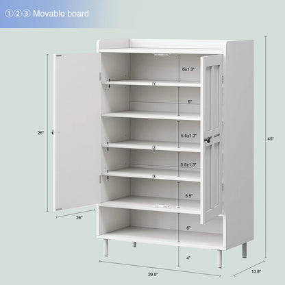 45'' Shoe Cabinet Entryway