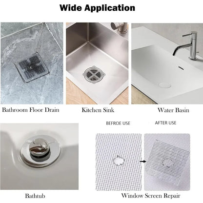 Disposable Anti-Clog Floor Drain Sticker