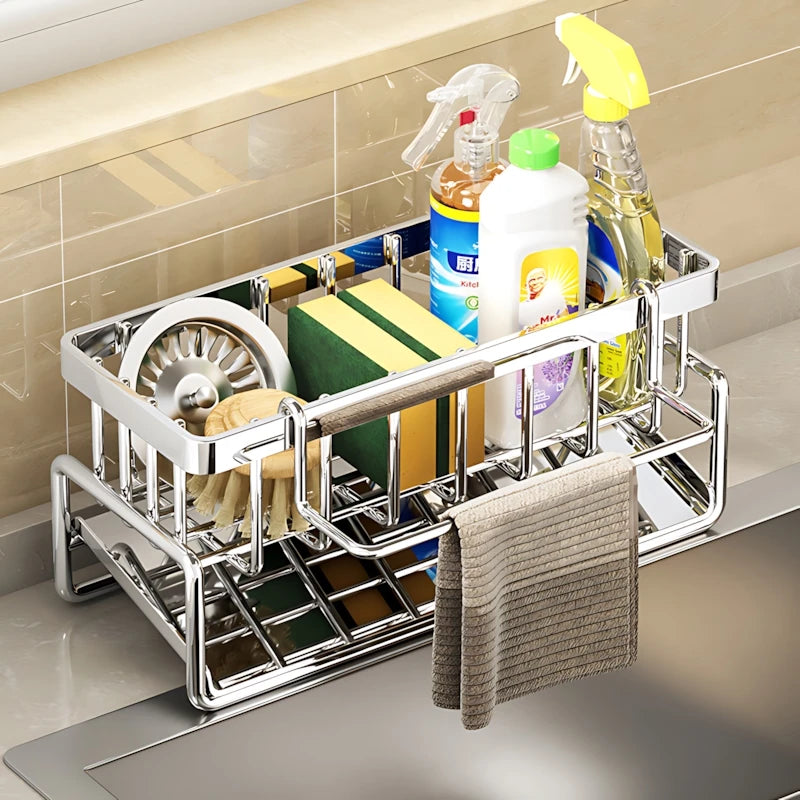 Stainless Steel Kitchen Sink Organizer