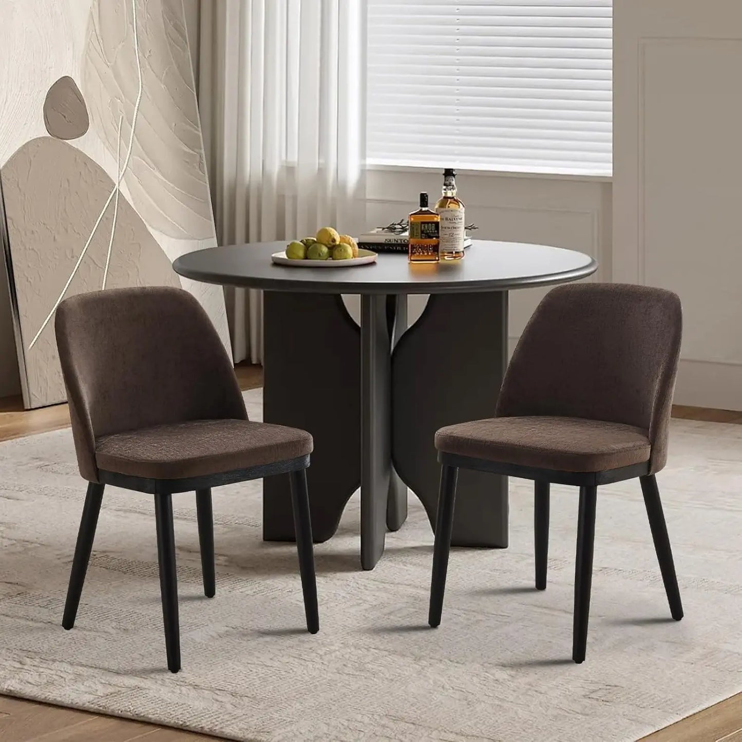Upholstered Dining Chairs Set of 2