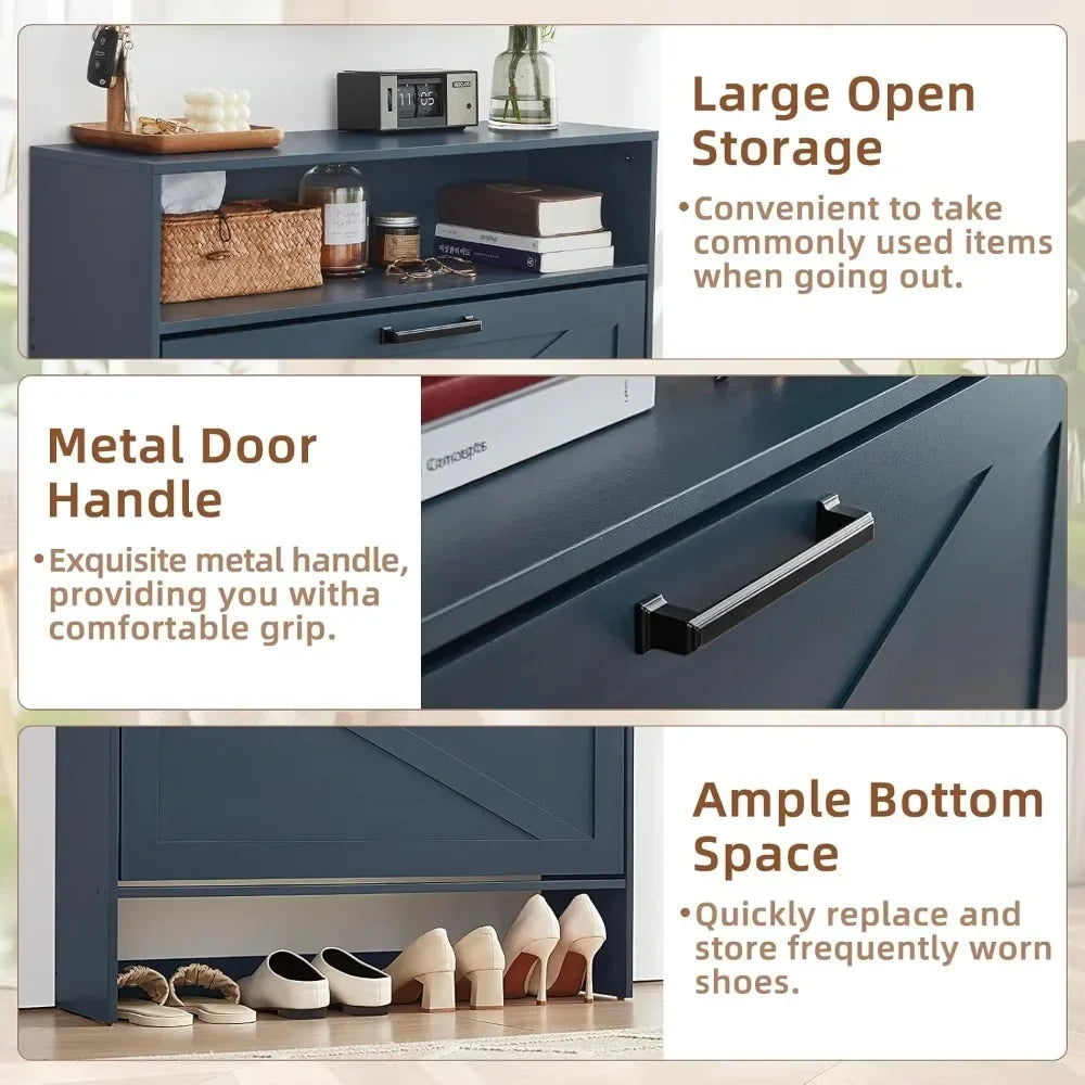 Freestanding Shoe Storage Cabinet