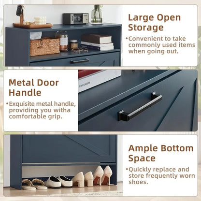 Freestanding Shoe Storage Cabinet