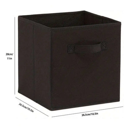 3/6-Pack 11" Collapsible Fabric Cube