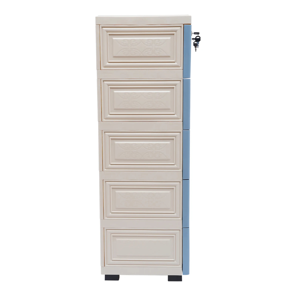 Classic 6 Drawer Plastic Dresser