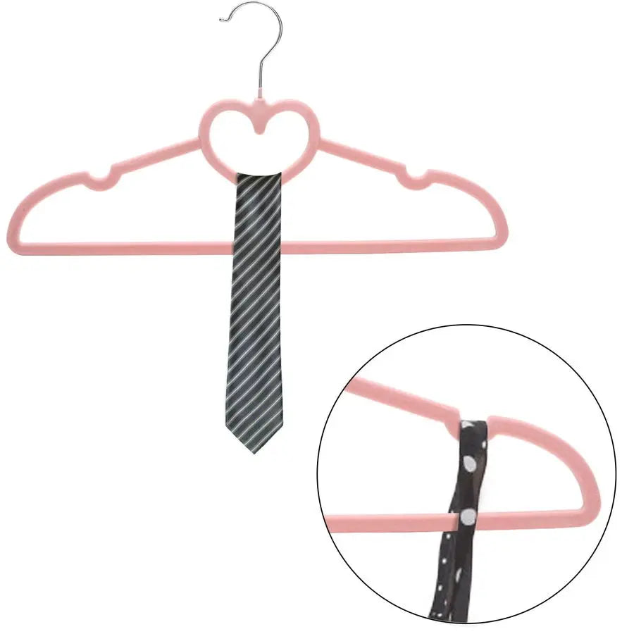 50 Pack Pink Velvet Hangers