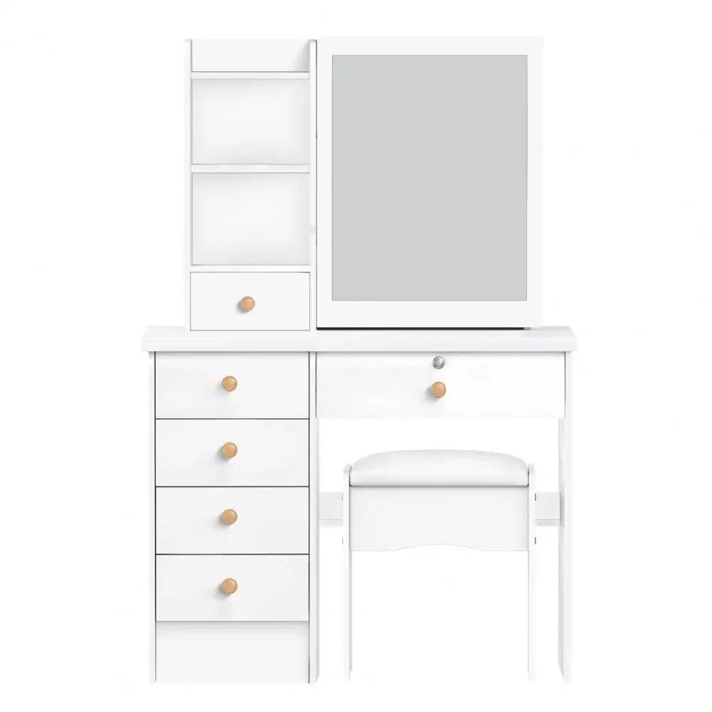 Makeup  Vanity Desk with Sliding Mirror