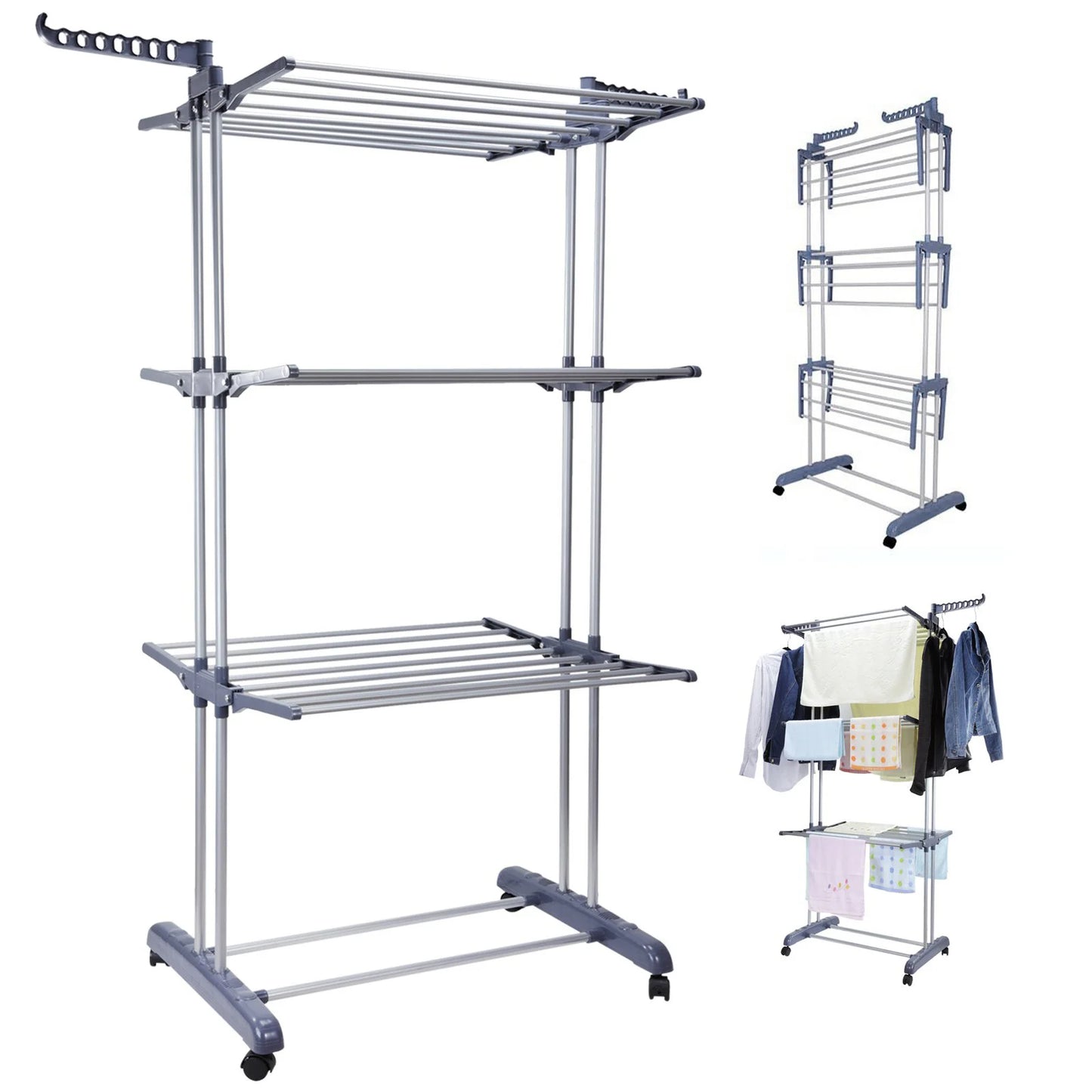 4-Tier Clothes Drying Rack