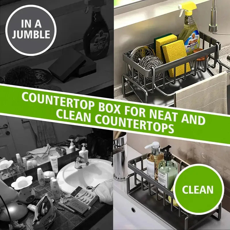 Stainless Steel Kitchen Sink Organizer