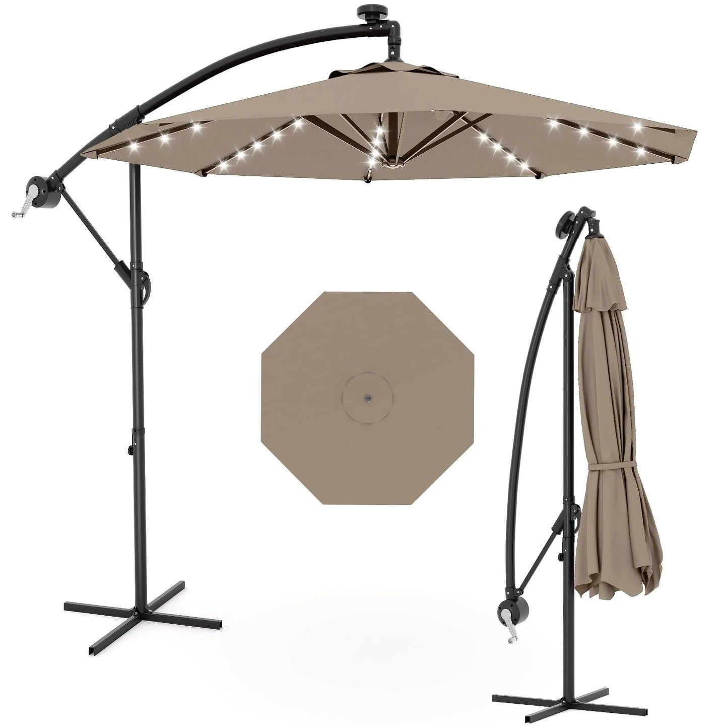 10FT Offset Patio Umbrella