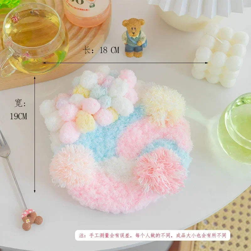 Latch Hook Coaster Kits for Adults Beginners