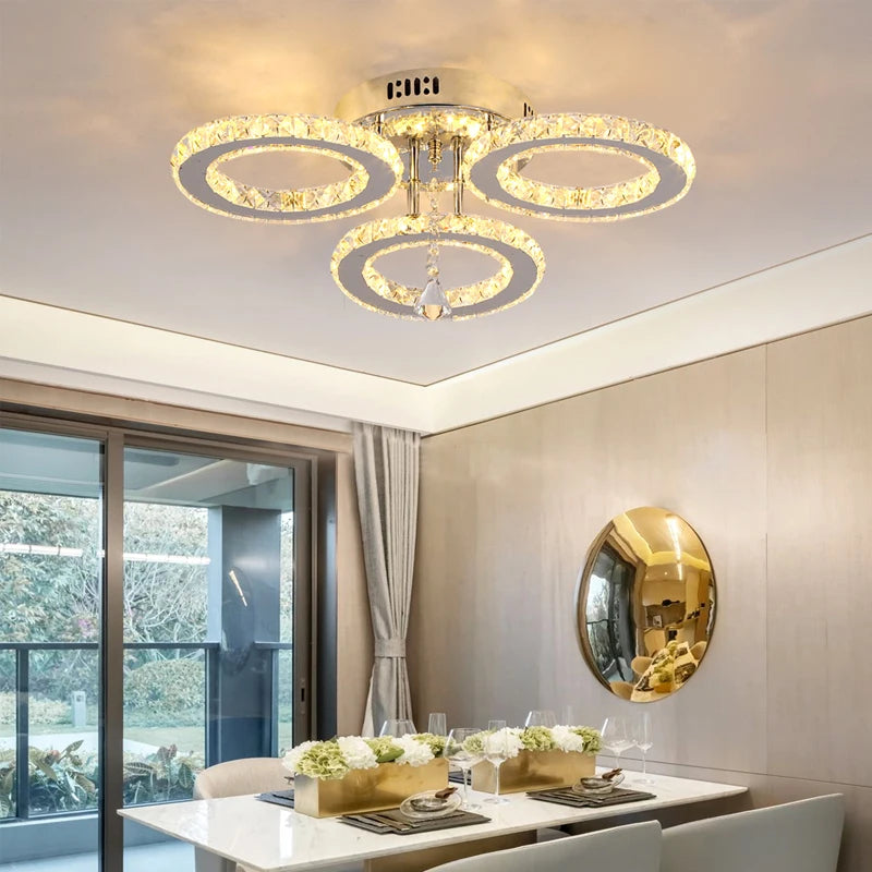 K9 Led Crystal Ceiling Lamp